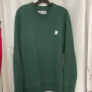Golden Goose Dark Green Crewneck Sweatshirt